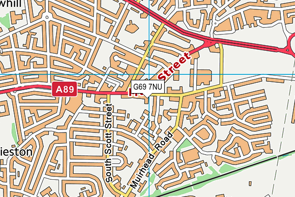 G69 7NU map - OS VectorMap District (Ordnance Survey) G69 7NU map - OS VectorMap District (Ordnance Survey)