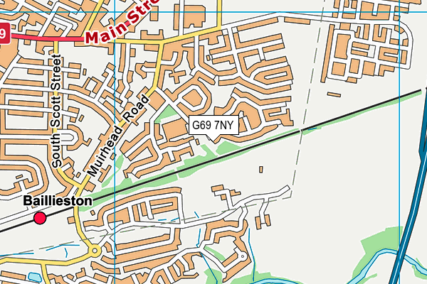 G69 7NY map - OS VectorMap District (Ordnance Survey) G69 7NY map - OS VectorMap District (Ordnance Survey)