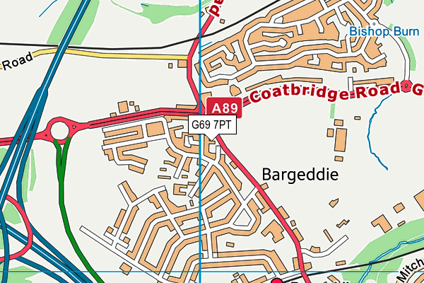 G69 7PT map - OS VectorMap District (Ordnance Survey) G69 7PT map - OS VectorMap District (Ordnance Survey)