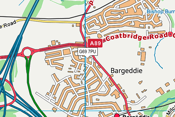 G69 7PU map - OS VectorMap District (Ordnance Survey) G69 7PU map - OS VectorMap District (Ordnance Survey)