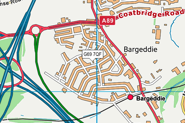 G69 7QF map - OS VectorMap District (Ordnance Survey) G69 7QF map - OS VectorMap District (Ordnance Survey)