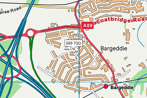 G69 7QQ map - OS VectorMap District (Ordnance Survey) G69 7QQ map - OS VectorMap District (Ordnance Survey)