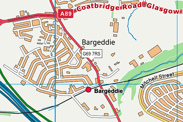 G69 7RS map - OS VectorMap District (Ordnance Survey) G69 7RS map - OS VectorMap District (Ordnance Survey)