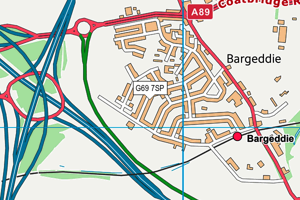 G69 7SP map - OS VectorMap District (Ordnance Survey) G69 7SP map - OS VectorMap District (Ordnance Survey)