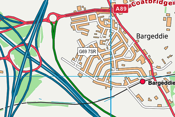 G69 7SR map - OS VectorMap District (Ordnance Survey) G69 7SR map - OS VectorMap District (Ordnance Survey)