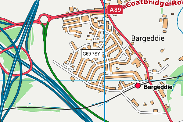 G69 7SY map - OS VectorMap District (Ordnance Survey) G69 7SY map - OS VectorMap District (Ordnance Survey)