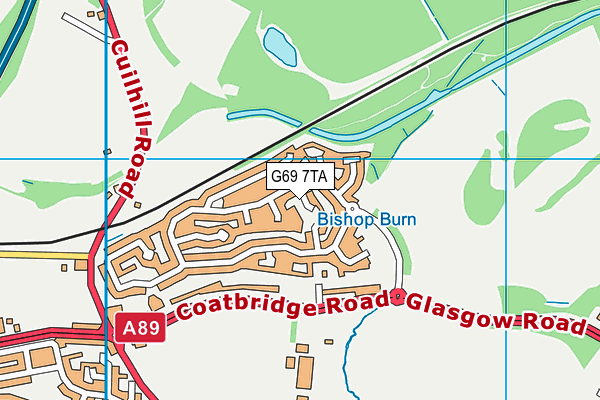 G69 7TA map - OS VectorMap District (Ordnance Survey) G69 7TA map - OS VectorMap District (Ordnance Survey)