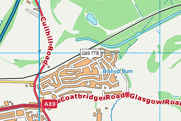 G69 7TB map - OS VectorMap District (Ordnance Survey) G69 7TB map - OS VectorMap District (Ordnance Survey)