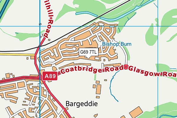 G69 7TL map - OS VectorMap District (Ordnance Survey) G69 7TL map - OS VectorMap District (Ordnance Survey)