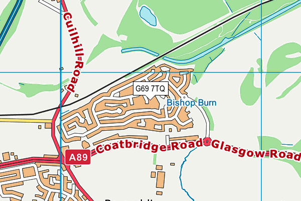 G69 7TQ map - OS VectorMap District (Ordnance Survey) G69 7TQ map - OS VectorMap District (Ordnance Survey)