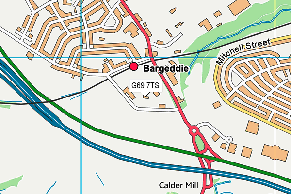 G69 7TS map - OS VectorMap District (Ordnance Survey) G69 7TS map - OS VectorMap District (Ordnance Survey)