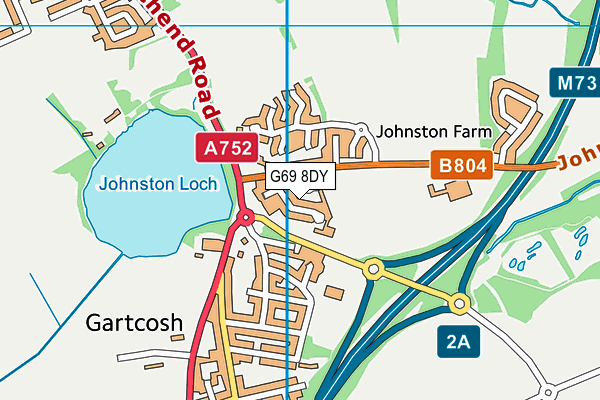 G69 8DY map - OS VectorMap District (Ordnance Survey) G69 8DY map - OS VectorMap District (Ordnance Survey)