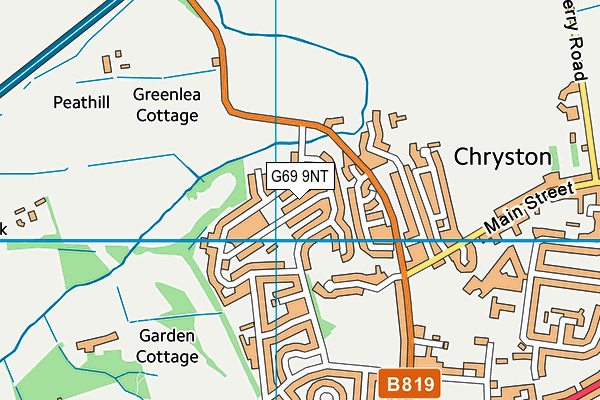 G69 9NT map - OS VectorMap District (Ordnance Survey) G69 9NT map - OS VectorMap District (Ordnance Survey)