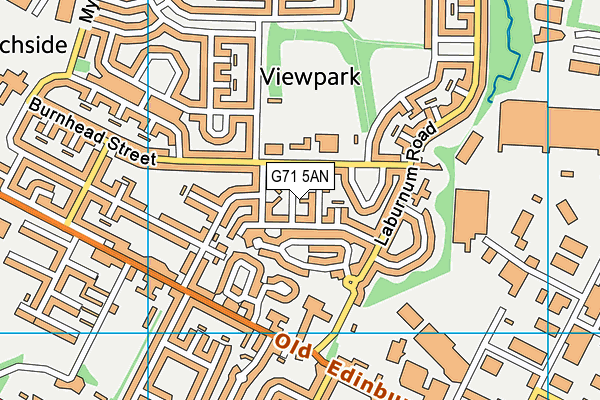 G71 5AN map - OS VectorMap District (Ordnance Survey) G71 5AN map - OS VectorMap District (Ordnance Survey)