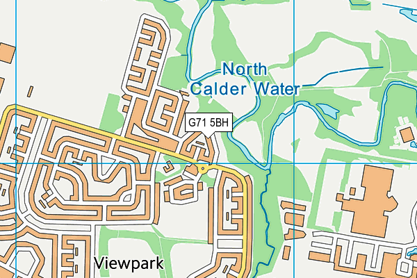 G71 5BH map - OS VectorMap District (Ordnance Survey) G71 5BH map - OS VectorMap District (Ordnance Survey)