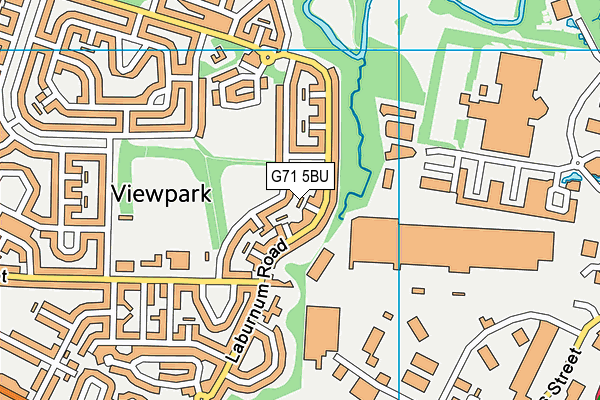 G71 5BU map - OS VectorMap District (Ordnance Survey) G71 5BU map - OS VectorMap District (Ordnance Survey)