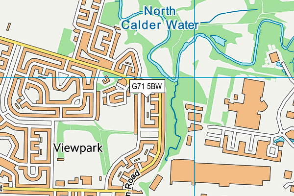 G71 5BW map - OS VectorMap District (Ordnance Survey) G71 5BW map - OS VectorMap District (Ordnance Survey)