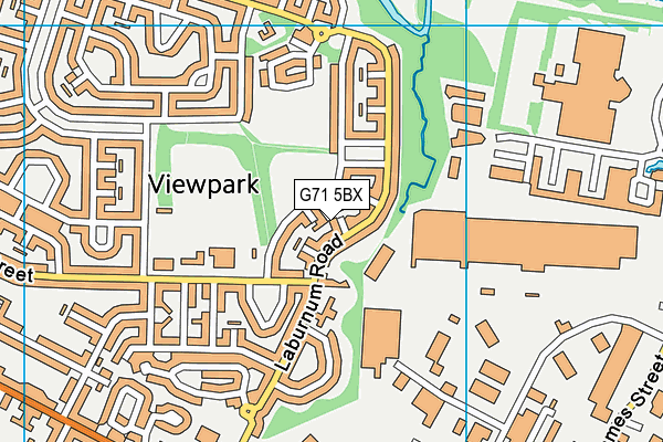 G71 5BX map - OS VectorMap District (Ordnance Survey) G71 5BX map - OS VectorMap District (Ordnance Survey)