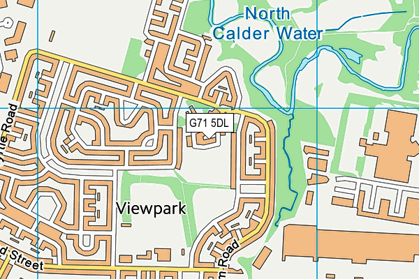 G71 5DL map - OS VectorMap District (Ordnance Survey) G71 5DL map - OS VectorMap District (Ordnance Survey)