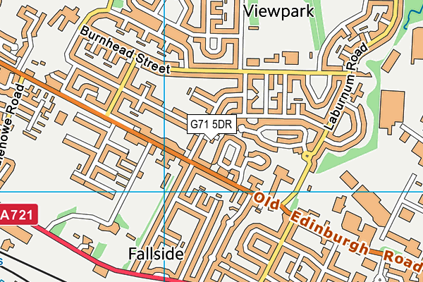 G71 5DR map - OS VectorMap District (Ordnance Survey) G71 5DR map - OS VectorMap District (Ordnance Survey)