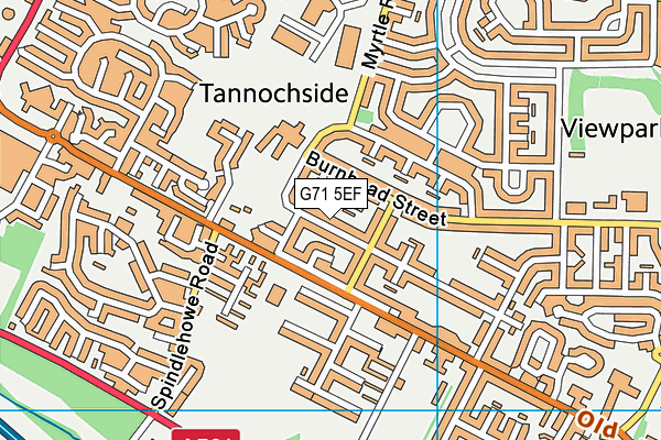 G71 5EF map - OS VectorMap District (Ordnance Survey) G71 5EF map - OS VectorMap District (Ordnance Survey)