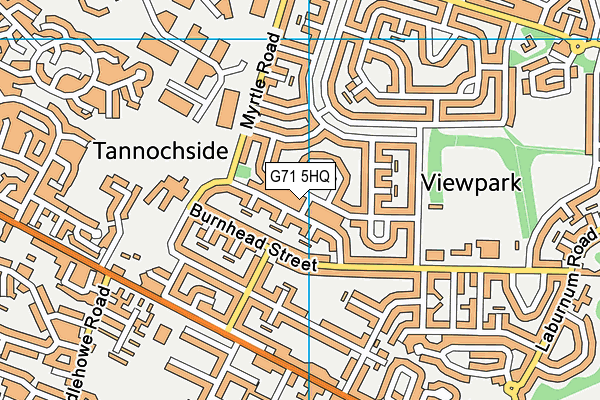 G71 5HQ map - OS VectorMap District (Ordnance Survey) G71 5HQ map - OS VectorMap District (Ordnance Survey)