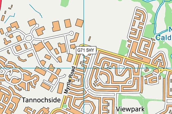 G71 5HY map - OS VectorMap District (Ordnance Survey) G71 5HY map - OS VectorMap District (Ordnance Survey)