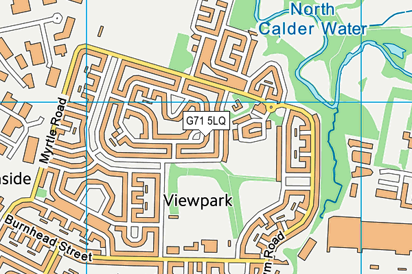 G71 5LQ map - OS VectorMap District (Ordnance Survey) G71 5LQ map - OS VectorMap District (Ordnance Survey)
