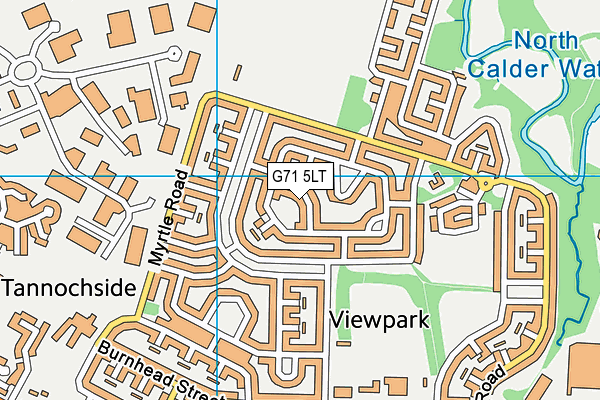 G71 5LT map - OS VectorMap District (Ordnance Survey) G71 5LT map - OS VectorMap District (Ordnance Survey)