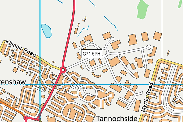 G71 5PH map - OS VectorMap District (Ordnance Survey) G71 5PH map - OS VectorMap District (Ordnance Survey)