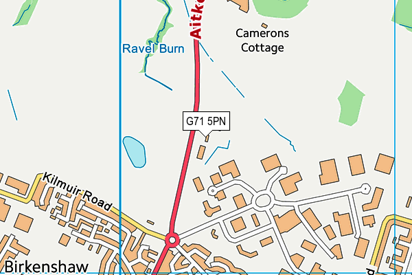 G71 5PN map - OS VectorMap District (Ordnance Survey) G71 5PN map - OS VectorMap District (Ordnance Survey)
