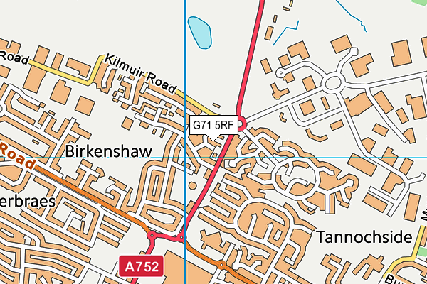 G71 5RF map - OS VectorMap District (Ordnance Survey) G71 5RF map - OS VectorMap District (Ordnance Survey)
