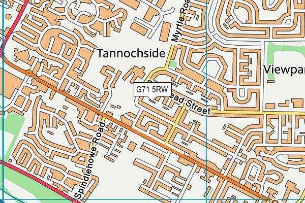G71 5RW map - OS VectorMap District (Ordnance Survey) G71 5RW map - OS VectorMap District (Ordnance Survey)