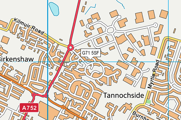 G71 5SF map - OS VectorMap District (Ordnance Survey) G71 5SF map - OS VectorMap District (Ordnance Survey)