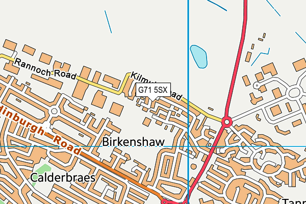 G71 5SX map - OS VectorMap District (Ordnance Survey) G71 5SX map - OS VectorMap District (Ordnance Survey)