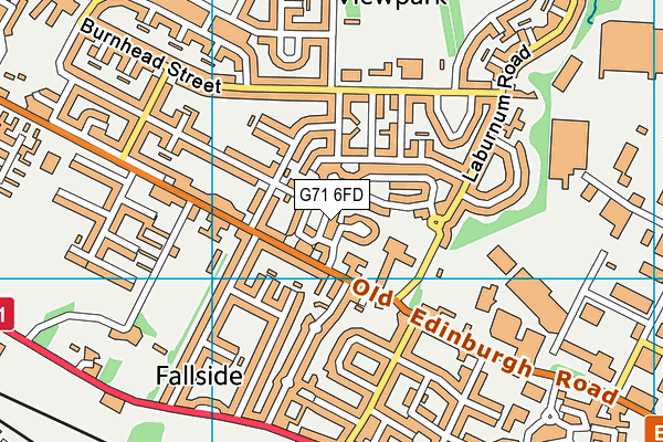 G71 6FD map - OS VectorMap District (Ordnance Survey) G71 6FD map - OS VectorMap District (Ordnance Survey)