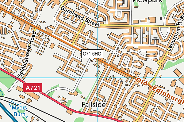 G71 6HG map - OS VectorMap District (Ordnance Survey) G71 6HG map - OS VectorMap District (Ordnance Survey)