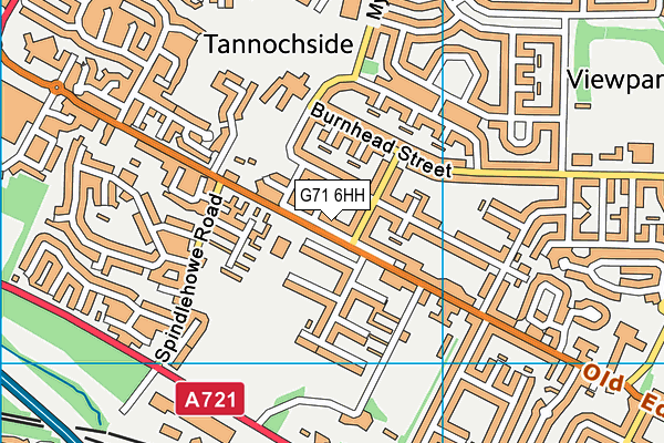 G71 6HH map - OS VectorMap District (Ordnance Survey) G71 6HH map - OS VectorMap District (Ordnance Survey)