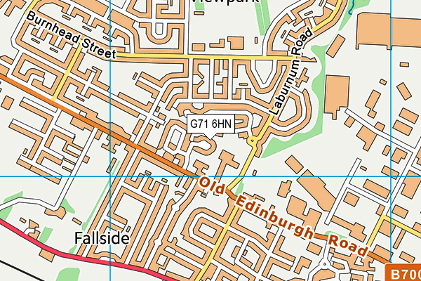 G71 6HN map - OS VectorMap District (Ordnance Survey) G71 6HN map - OS VectorMap District (Ordnance Survey)