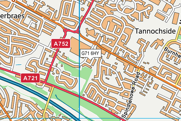 G71 6HY map - OS VectorMap District (Ordnance Survey) G71 6HY map - OS VectorMap District (Ordnance Survey)