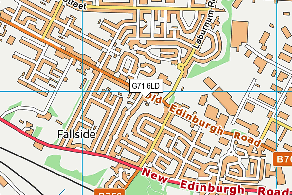 G71 6LD map - OS VectorMap District (Ordnance Survey) G71 6LD map - OS VectorMap District (Ordnance Survey)
