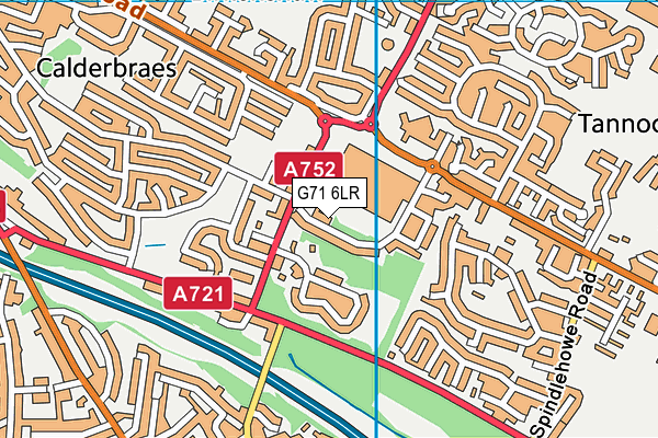 G71 6LR map - OS VectorMap District (Ordnance Survey) G71 6LR map - OS VectorMap District (Ordnance Survey)