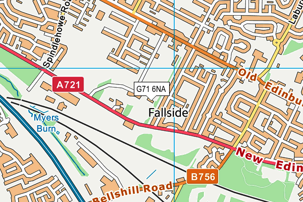 G71 6NA map - OS VectorMap District (Ordnance Survey) G71 6NA map - OS VectorMap District (Ordnance Survey)