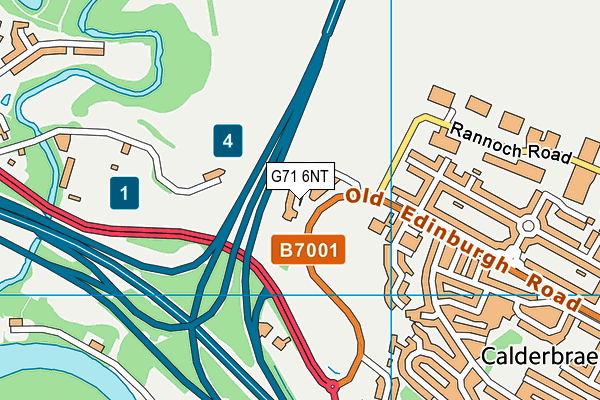 G71 6NT map - OS VectorMap District (Ordnance Survey) G71 6NT map - OS VectorMap District (Ordnance Survey)