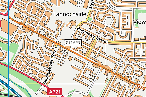 G71 6PN map - OS VectorMap District (Ordnance Survey) G71 6PN map - OS VectorMap District (Ordnance Survey)