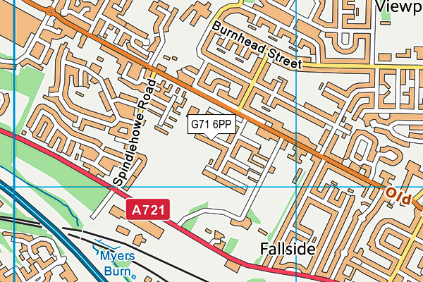 G71 6PP map - OS VectorMap District (Ordnance Survey) G71 6PP map - OS VectorMap District (Ordnance Survey)