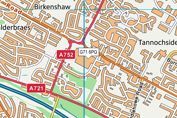 G71 6PQ map - OS VectorMap District (Ordnance Survey) G71 6PQ map - OS VectorMap District (Ordnance Survey)