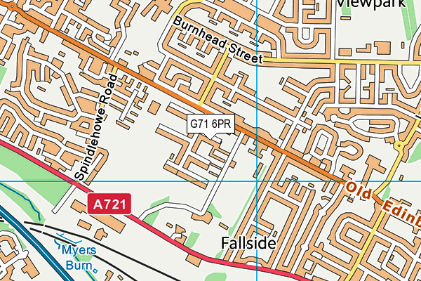 G71 6PR map - OS VectorMap District (Ordnance Survey) G71 6PR map - OS VectorMap District (Ordnance Survey)