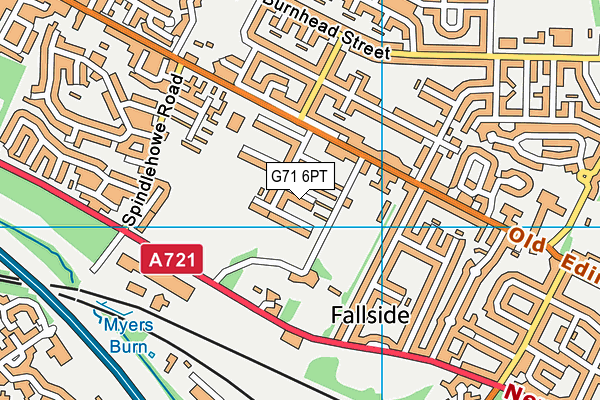 G71 6PT map - OS VectorMap District (Ordnance Survey) G71 6PT map - OS VectorMap District (Ordnance Survey)