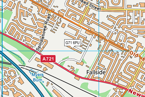 G71 6PU map - OS VectorMap District (Ordnance Survey) G71 6PU map - OS VectorMap District (Ordnance Survey)